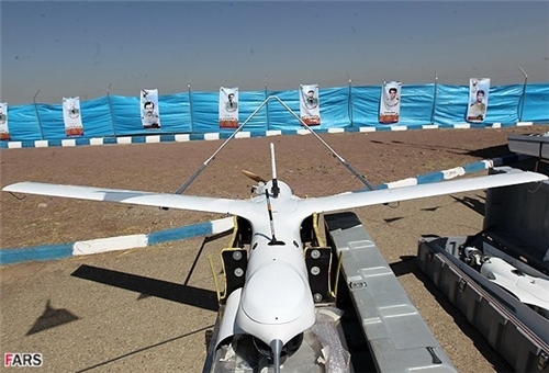 Iran Unveils New Combat Drone
